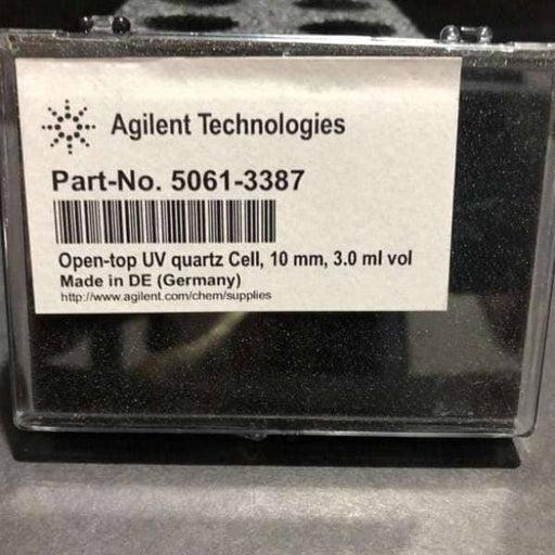 Agilent Flow Cell Quartz 10 mm Path Rectangular Open-top 3 ml Lab Equipment::Other Lab Equipment Agilent