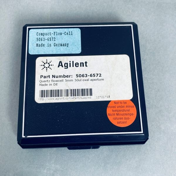 Agilent Flow Cell Quartz 5 mm Pathlength Oval Aperture 50 ul Lab Equipment::Other Lab Equipment Agilent