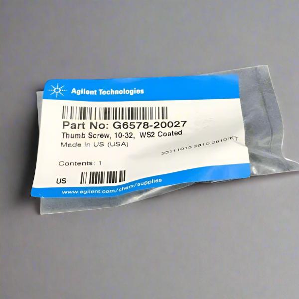 Agilent G6578-20027 Thumb Screw 10-32 WS2 Coated LC/MS/GC Agilent