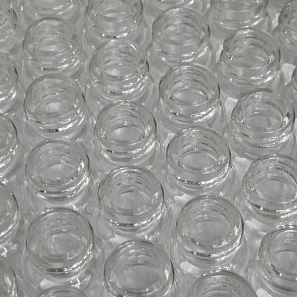Agilent Glass Vial Clear 6 ml Screw Cap Sealed Pack of 100 Vials Vials Agilent