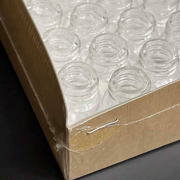 Agilent Glass Vial Clear 6 ml Screw Cap Sealed Pack of 100 Vials Vials Agilent
