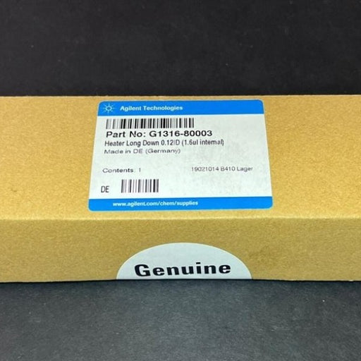 Agilent Heat Exchanger High Temp 1.6 ul 0.12 mm ID LC/MS/GC Agilent