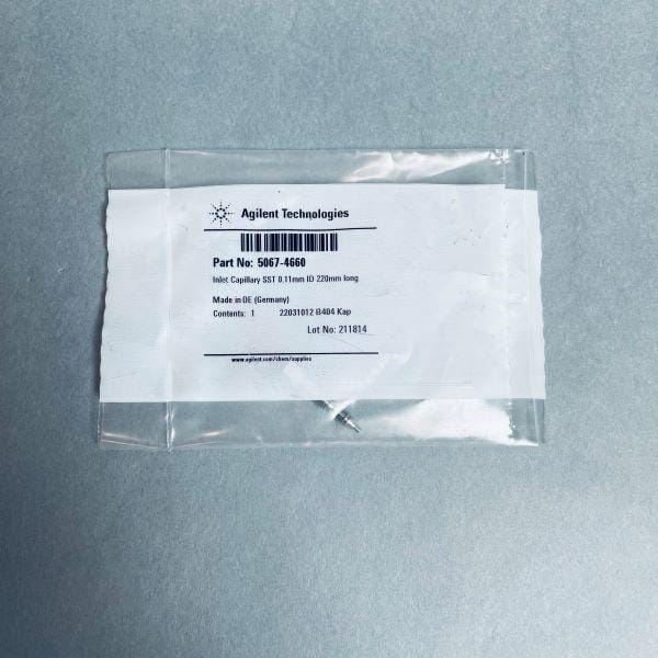 Agilent Inlet Capillary SST 0.11 mm ID 1290 Series Lab Equipment: Other Lab Equipment Agilent