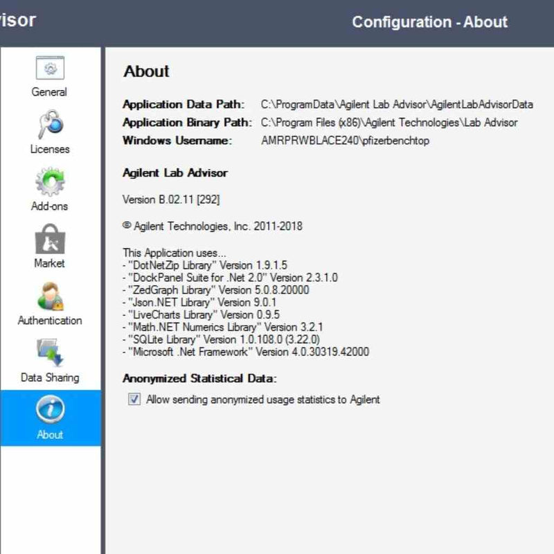 Agilent Lab Advisor B.02.11 and Waters Wyatt Astra7.3.0.11 on Win7 Lenovo PC Life Sciences Trading