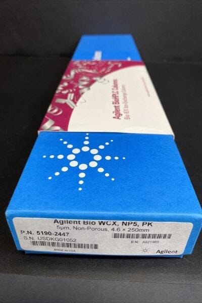 Agilent PEEK Column Bio WCX NP5 5 um 4.6 x 250 mm Sealed Box LC/MS/GC Agilent