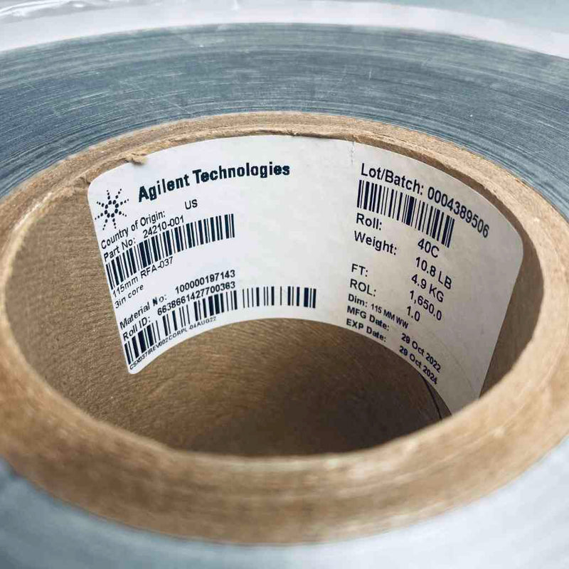 Agilent Peelable Aluminum Plate Seal Roll 5000 Plates Covered Microplates Agilent