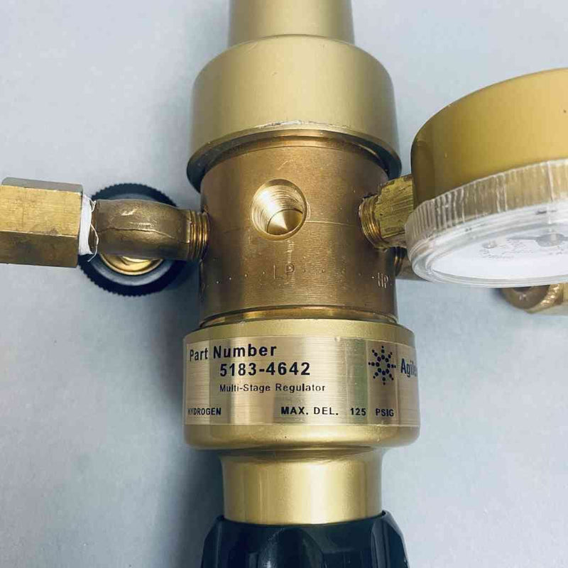 Agilent Pressure Regulator Two Stage for Hydrogen Gas CGA350 Connection Lab Equipment: Other Lab Equipment Agilent