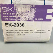 Agilent Reagent Reservoir 384 Pyramid Base 86 ml Sealed Lo Profile 25 Basins Reagent Reservoirs Agilent