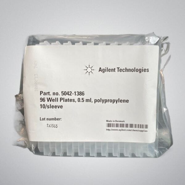 Agilent Technologies Microplate 96 Well 0.5 ml PP Pack of 10 Plates Lab Consumables::Storage and Culture Plates Agilent