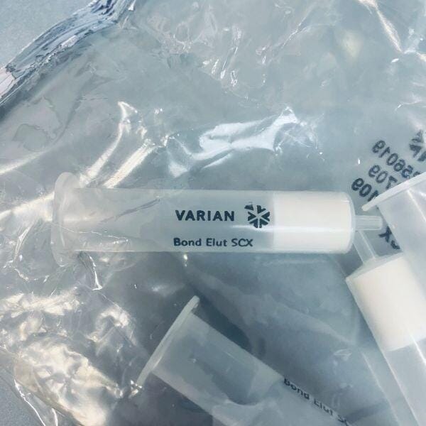 Agilent Varian Mega BE-SCX Column 2 g / 12 ml 40 um Pack of 19 Columns Chromatography Columns & Reservoirs Agilent