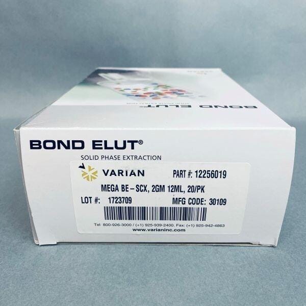 Agilent Varian Mega BE-SCX Column 2 g / 12 ml 40 um Pack of 19 Columns Chromatography Columns & Reservoirs Agilent