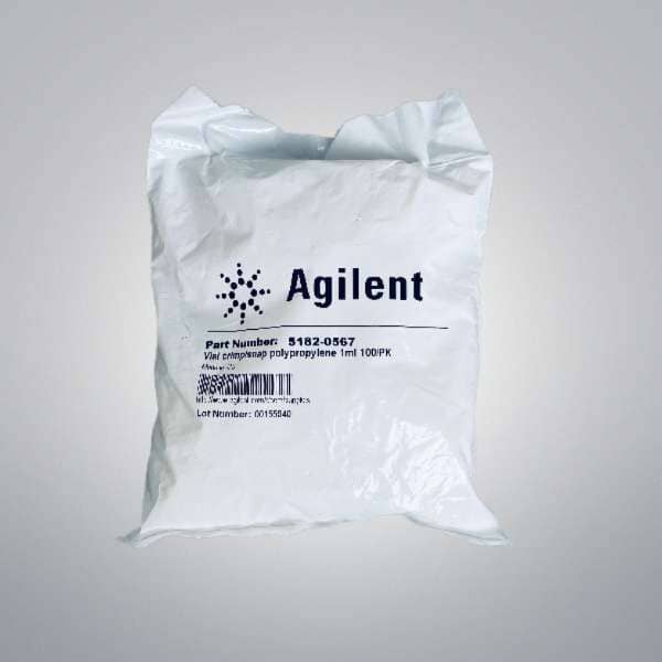 Agilent Vial 1 ml with 11 mm Cap Clear Polyethylene Total of 400 Vials Lab Consumables::Tubes, Vials, and Flasks Agilent