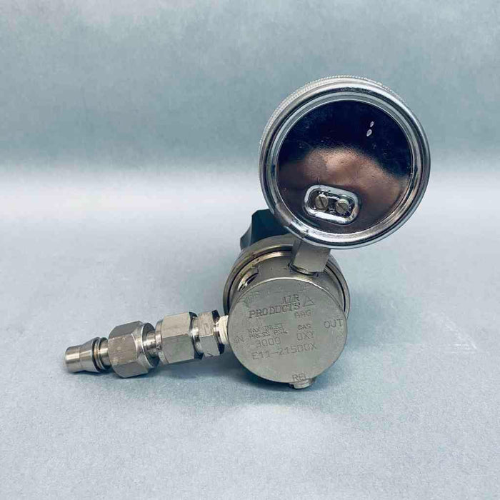 Air Products Oxygen Gas Regulator with 1 Pressure Gauge 3000 PSI Air Pressure Regulators Air Products