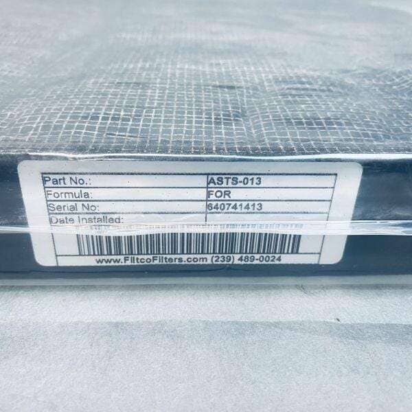 Air Science Filtco Carbon Ductless Fume Hood Filter for use with Formaldehyde Filters Air Science