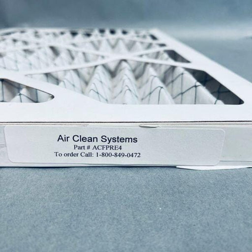 AirClean Systems Activated Bonded Carbon Pre-Filters Lot of 6 Filters Filters AirClean Systems