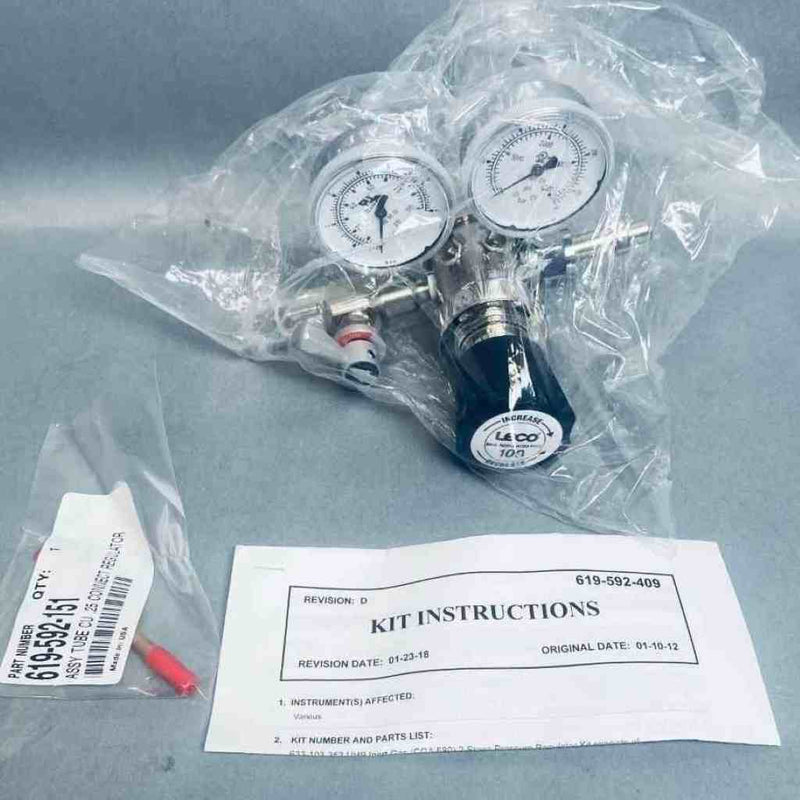 Airgas Dual Stage Regulator Kit CGA 346 100 PSIG Air Pressure Regulators Airgas