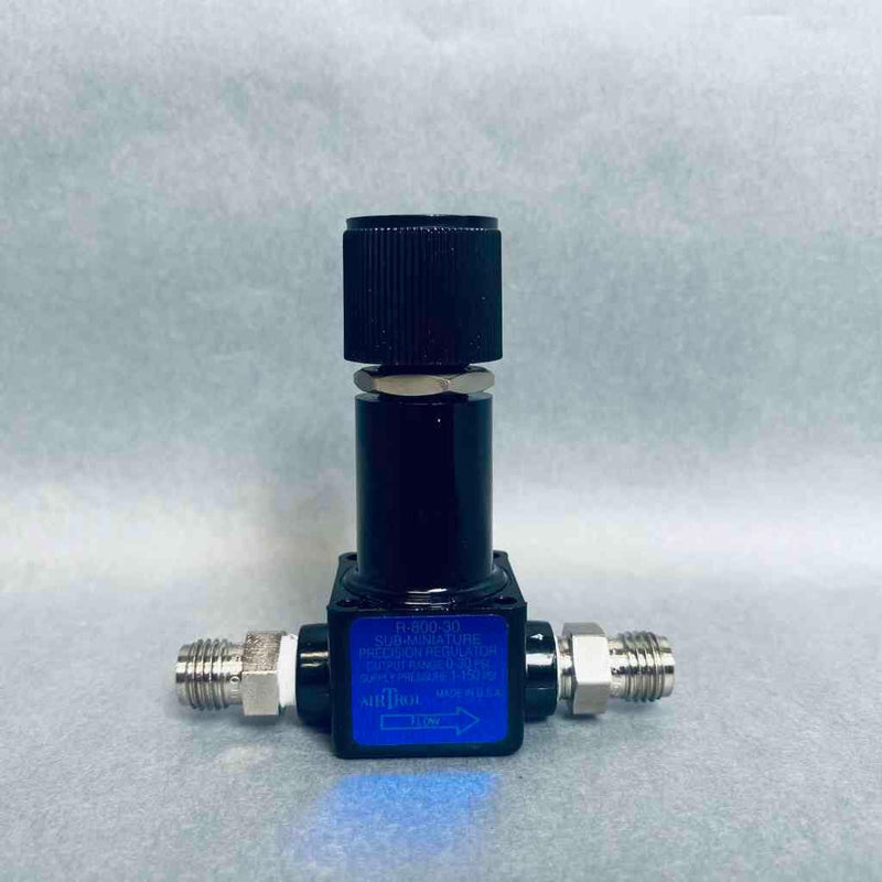 AirTrol R-800-30 Sub-Miniature Precision Regulator 30 Psi Air Pressure Regulators Aldrich