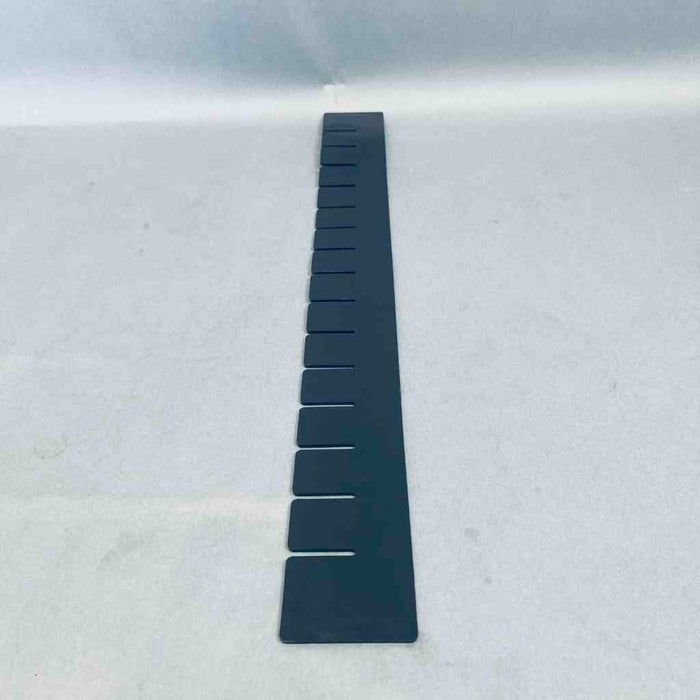 Akro-Mils Plastic Bin Separator Long Black 20.75 x 2.25 in. Pack of 12 Dividers Bins & Cabinets Akro-Mils