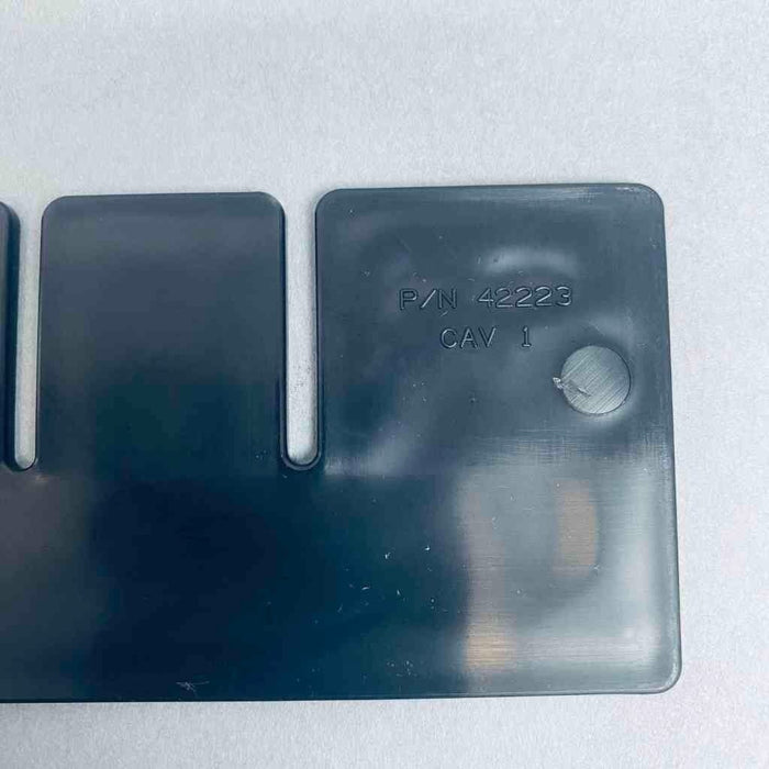 Akro-Mils Plastic Bin Separator Long Black 20.75 x 2.25 in. Pack of 12 Dividers Bins & Cabinets Akro-Mils