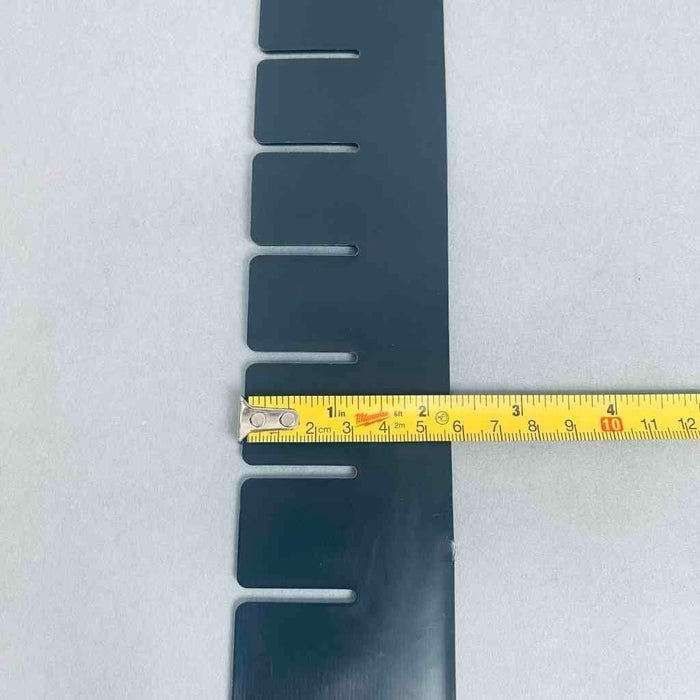 Akro-Mils Plastic Bin Separator Long Black 20.75 x 2.25 in. Pack of 12 Dividers Bins & Cabinets Akro-Mils