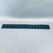 Akro-Mils Plastic Bin Separator Long Black 20.75 x 2.25 in. Pack of 12 Dividers Bins & Cabinets Akro-Mils