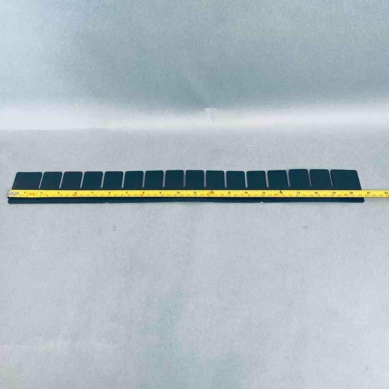 Akro-Mils Plastic Bin Separator Long Black 20.75 x 2.25 in. Pack of 12 Dividers Bins & Cabinets Akro-Mils