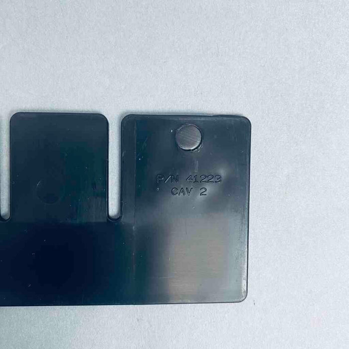 Akro-Mils Plastic Bin Separator Short Black 15.75 x 2.25 in. Pack of 12 Dividers Bins & Cabinets Akro-Mils