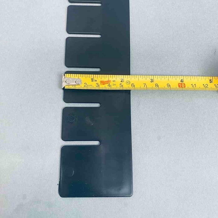 Akro-Mils Plastic Bin Separator Short Black 15.75 x 2.25 in. Pack of 12 Dividers Bins & Cabinets Akro-Mils