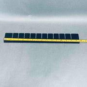 Akro-Mils Plastic Bin Separator Short Black 15.75 x 2.25 in. Pack of 12 Dividers Bins & Cabinets Akro-Mils