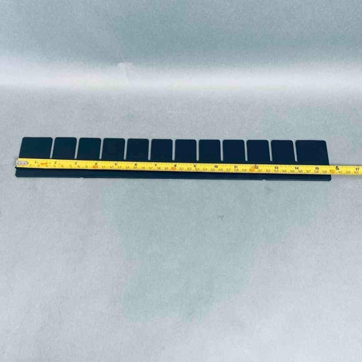 Akro-Mils Plastic Bin Separator Short Black 15.75 x 2.25 in. Pack of 12 Dividers Bins & Cabinets Akro-Mils