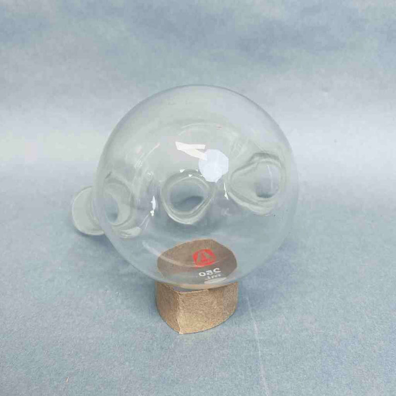 Aldrich 250 ml 3-Neck Angled Round Bottom Flask 24/40 Outer Joint Jointed Glassware Aldrich