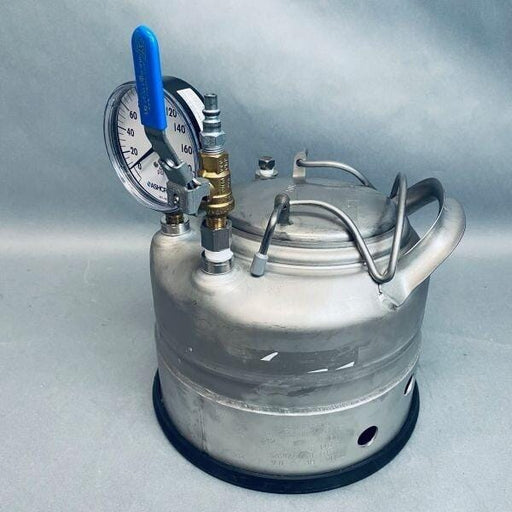Alloy Products Corp Pressure Vessel 1 Gal Stainless Steel 304 Bioreactors & Fermenters Alloy Products