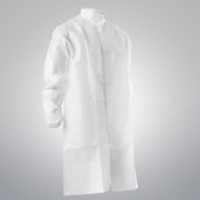 Alpha Protech AlphaGuard Lab Coat SMS Small Knit Cuff Case of 30 Coats PPE Alpha ProTech
