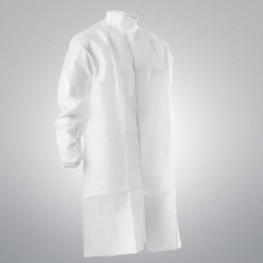 Alpha Protech AlphaGuard Lab Coat SMS Small Knit Cuff Case of 30 Coats PPE Alpha ProTech