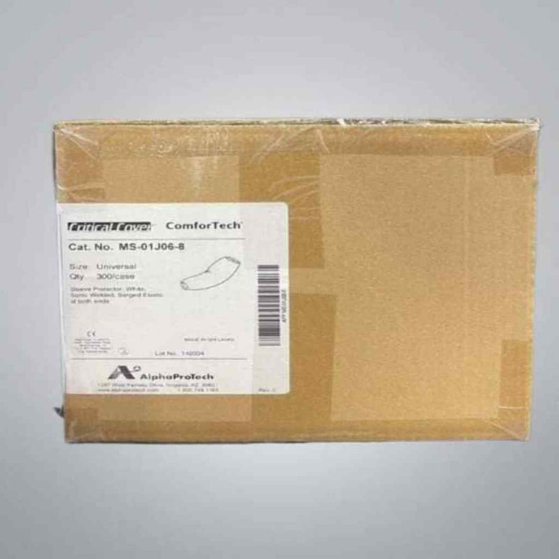 Alpha ProTech Sleeve Cover Chemical Resistant Case of 300 Sleeves