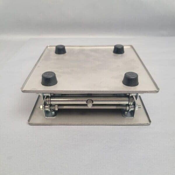 Aluminum Lab Jack Stand 8 x 8 in Height Adjustable to 11 in. Lab Jacks/Lifting Platforms Thomas