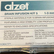 Alzet Brain Infusion Kit 3 1 - 3 mm Materials for 10 Infusions Other Medical & Lab Equipment Alzet