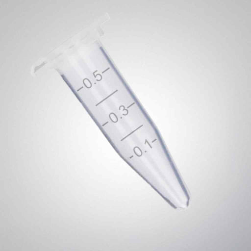 Ambion Centrifuge Tube 0.5 ml Snap Cap Sterile Case of 1000 Tubes Centrifuge Tubes Ambion