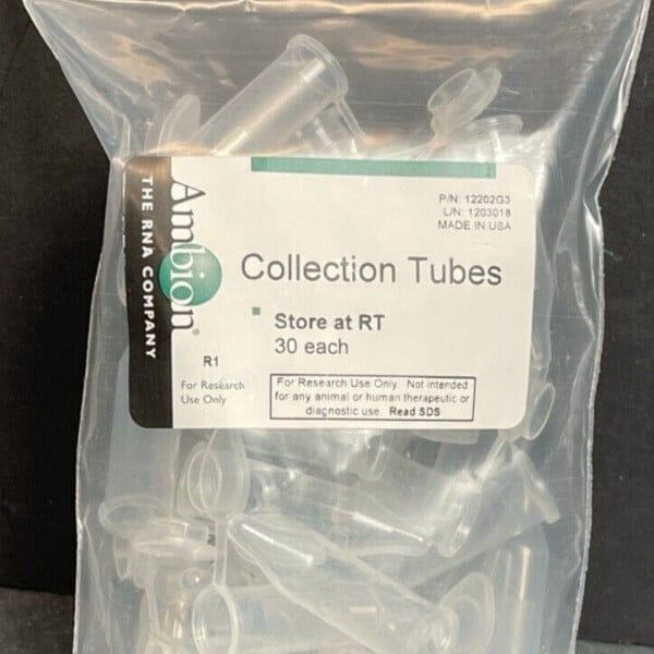 Ambion Collection Tube 2 ml - Total of 60 Tubes Lab Consumables::Tubes, Vials, and Flasks Invitrogen