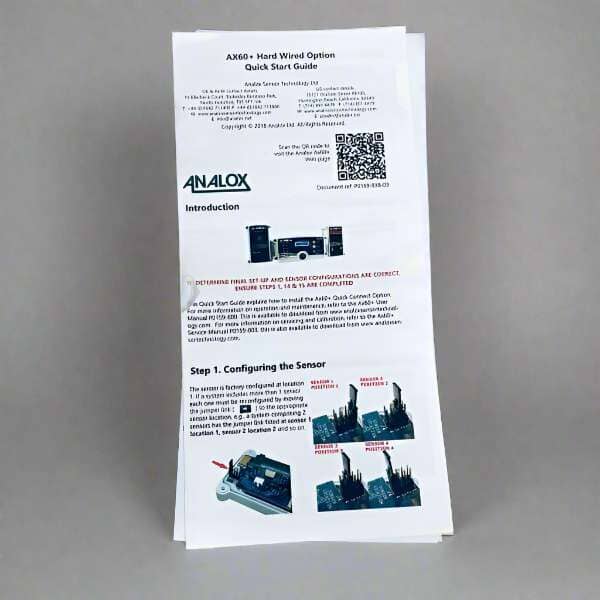 Analox Sensor Technology Sensor Cables for Ax60+ Hard Wired Sensor Other Medical & Lab Equipment Analox Sensor Technology