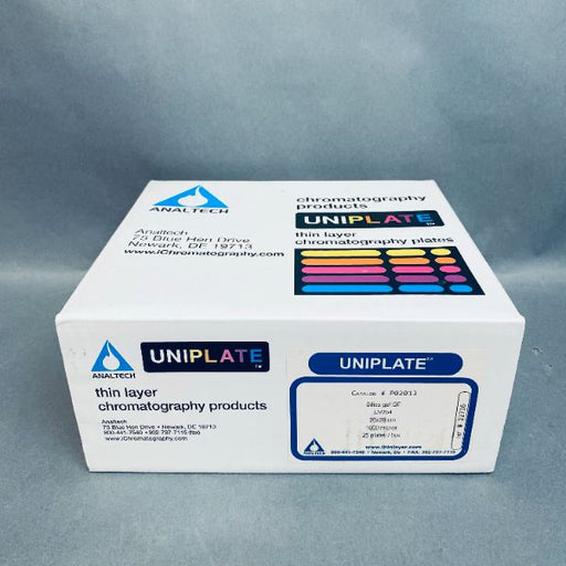 Analtech Silica Gel GF UV254 Glass Plate 20 x 20 cm 1000 Micron Lot of 15 Plates Chromatography Columns & Reservoirs Analtech