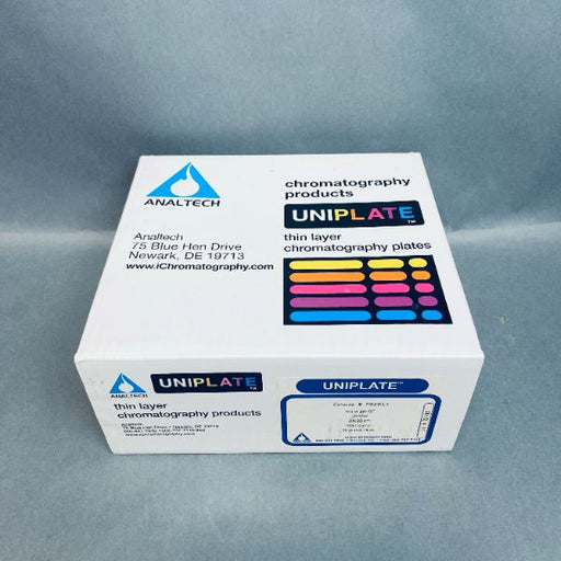Analtech Silica Gel GF UV254 Glass Plate 20 x 20 cm 1000 Micron Lot of 15 Plates Chromatography Columns & Reservoirs Analtech