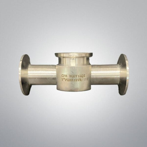 Anderson Straight Tee Adapter 3/4 in Line Size 2 in Tri-Clamp Lab Equipment::Pumps, Pump Access. & Tubing Anderson