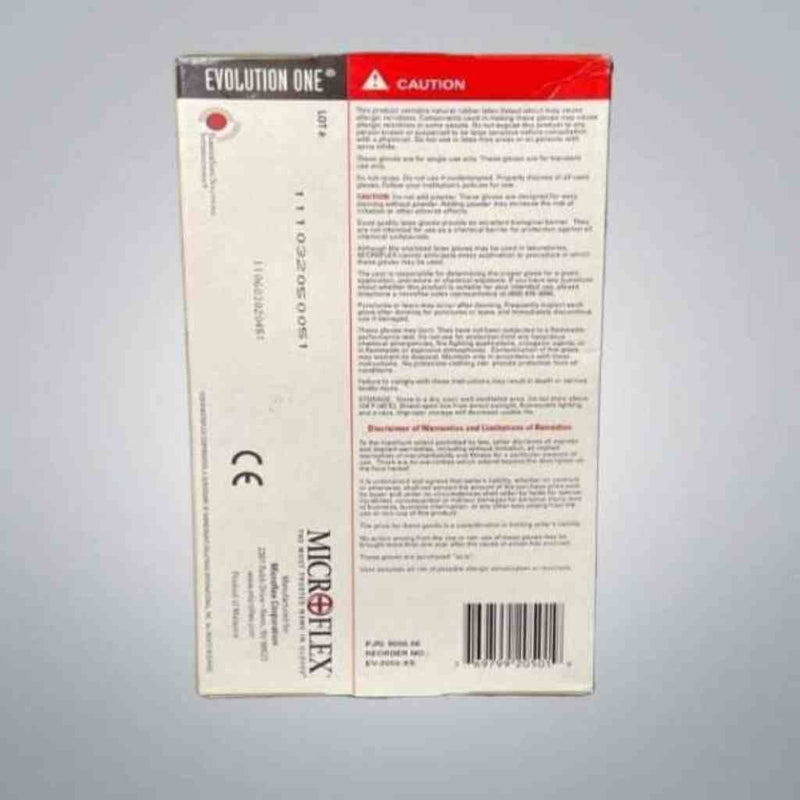 Ansell EV-2050-XS Latex Gloves Microflex 10 Boxes with 100 Gloves Each Disposable Gloves Ansell