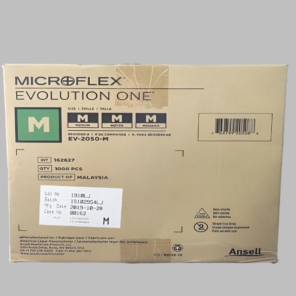 Ansell Latex Gloves Medium Microflex 10 Boxes with 100 Gloves Each Other Ansell