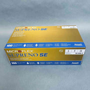 Ansell SU-690-S Microflex Nitrile Gloves Small Supreno SE Powder Free 10 Boxes of 100 Each Disposable Gloves Ansell