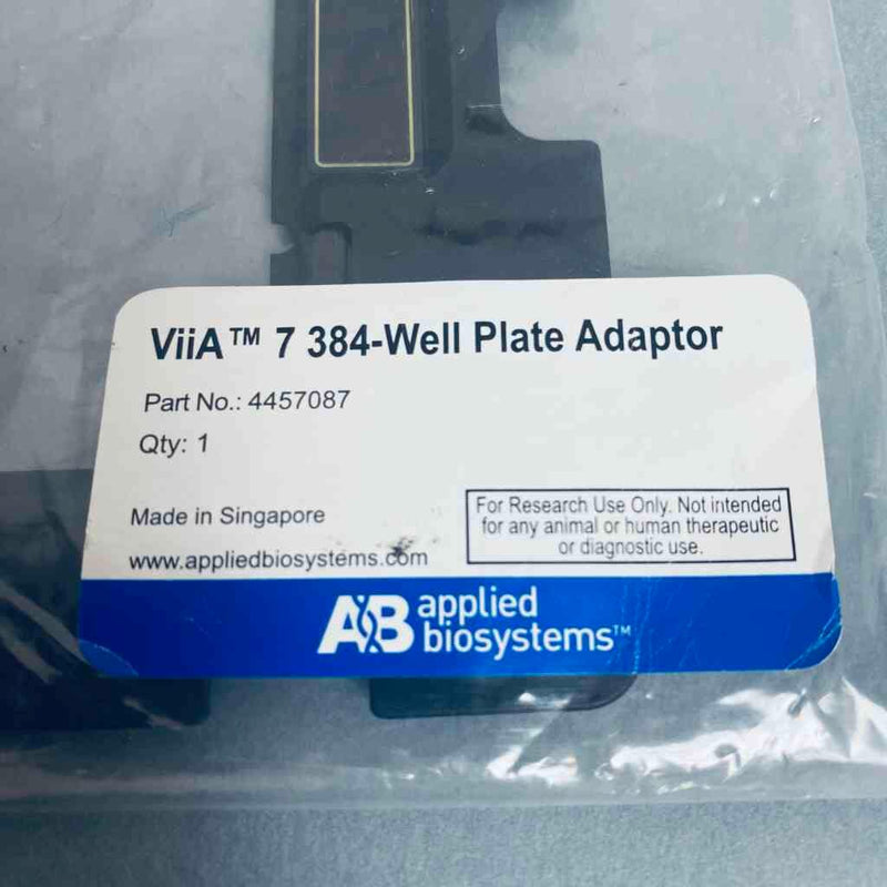 Applied Biosystems 384 Well Plate Adapter for Viia7 Real Time PCR PCR Thermal Cyclers Applied BioSystems