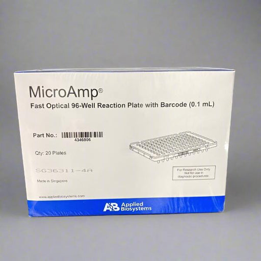 Applied Biosystems Microplate 96 Well with Barcode Sealed 20 Plates Lab Consumables::Storage and Culture Plates Applied Biosystems