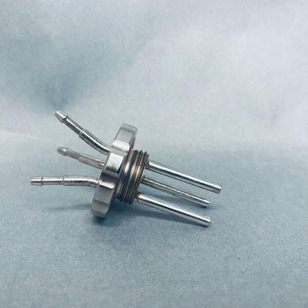 Applikon 3 Port Adapter Angled 1/8 in. Tube Studs M18 For Bio Reactor Bioreactors & Fermenters Applikon