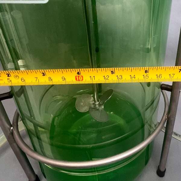 Applikon 7L Bioreactor Jacketed Glass with Headplate, Agitator, Impeller and Stand Reaction Vessels Sartorius